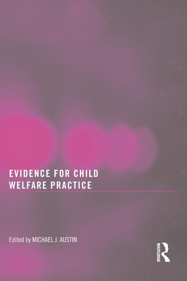 Evidence for child welfare practice book cover