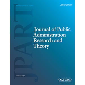 Journal of Public Administration Research And Theory cover